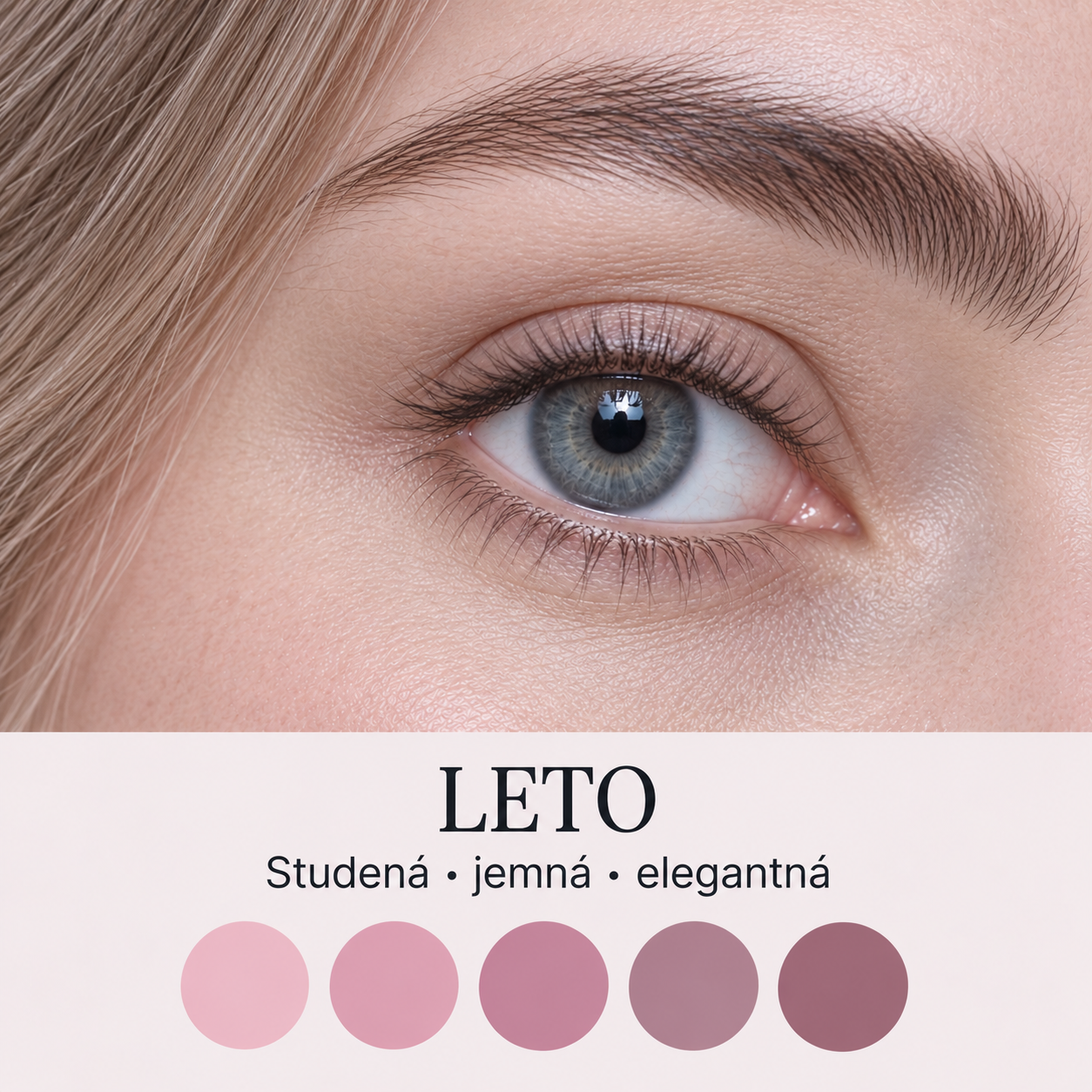 Farebna typológia leto farby